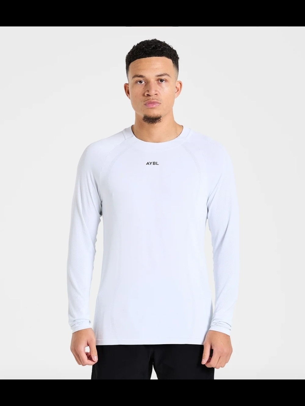 AYBL Long Sleeve Athletic Shirt in Black